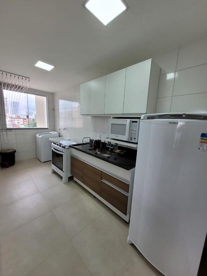 Apartamento Na Praia Do Morro- Guarapari, De Frente, Varanda Ampla, Duas Quadras Da Orla Da Praia المظهر الخارجي الصورة